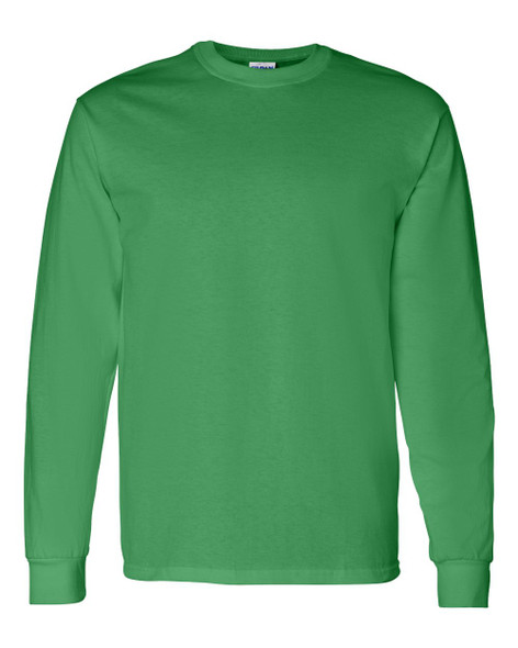 Gildan G540 Heavy Cotton Long Sleeve T-shirt | Irish Green