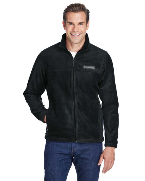 Zip Front Fleece Jacket-Cotton /Spandex Blend, Black, X-Large : :  Clothing, Shoes & Accessories