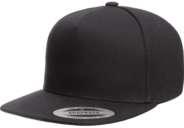 Yupoong 6502 Unstructured Five-Panel Snapback Cap - BlankClothing.ca