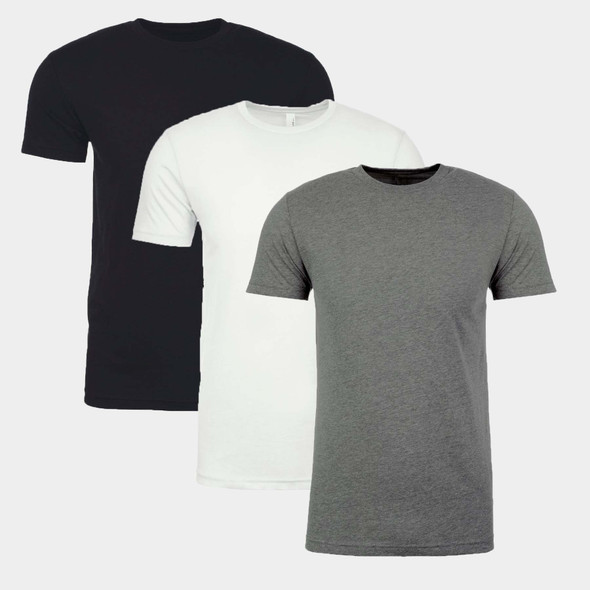 Next Level 6440 Men's Premium Fitted Sueded V-Neck Tee 