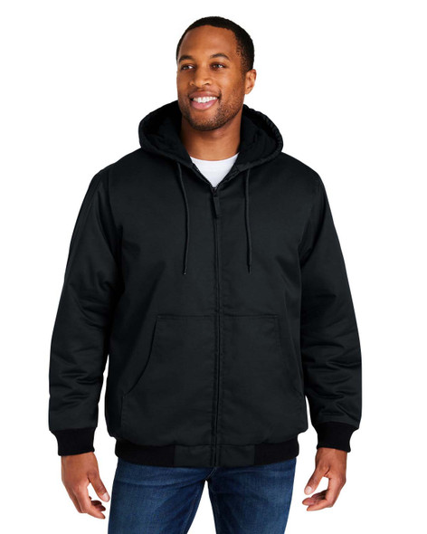 Harriton M722T Men's Tall ClimaBloc® Heavyweight Hooded Full-Zip
