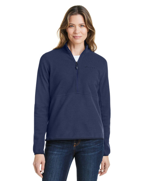 Marmot  M12403 Ladies' Rocklin Half-Zip Jacket | Arctic Navy