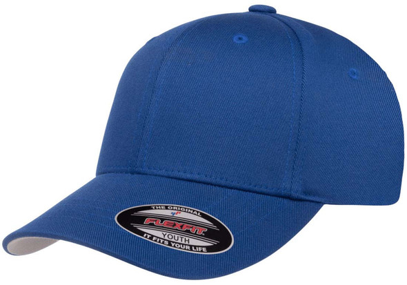 Flexfit 6277Y Youth Cotton Blend Cap | Royal