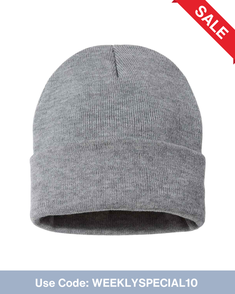 Sportsman SP12JL  Jersey Lined 12" Cuffed Beanie