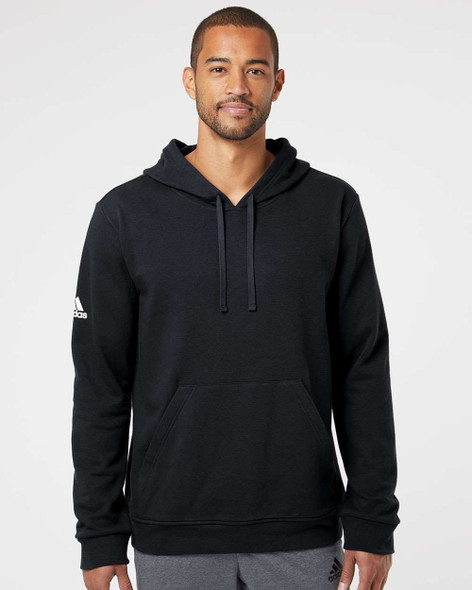 Adidas A432 Fleece Hooded Sweatshirt | Black Adidas A432 Fleece Hooded Sweatshirt | Black