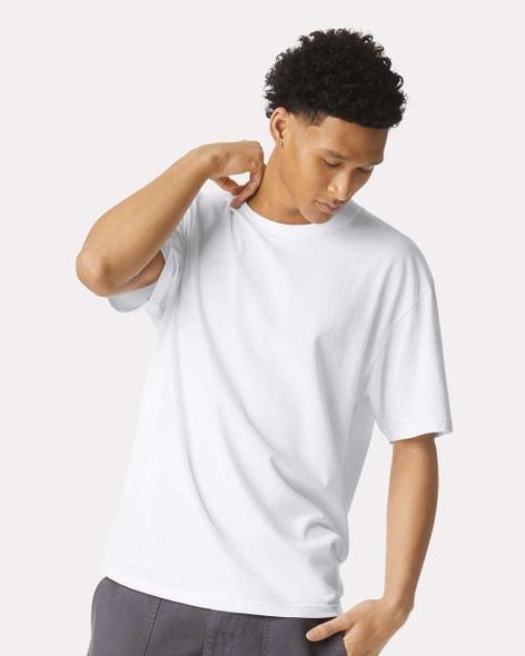 American Apparel 5389 Sueded Cloud Jersey Tee | Sueded White