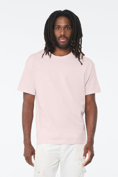Bella + Canvas 3010 The 6oz Heavyweight Unisex T-Shirt | Soft Pink