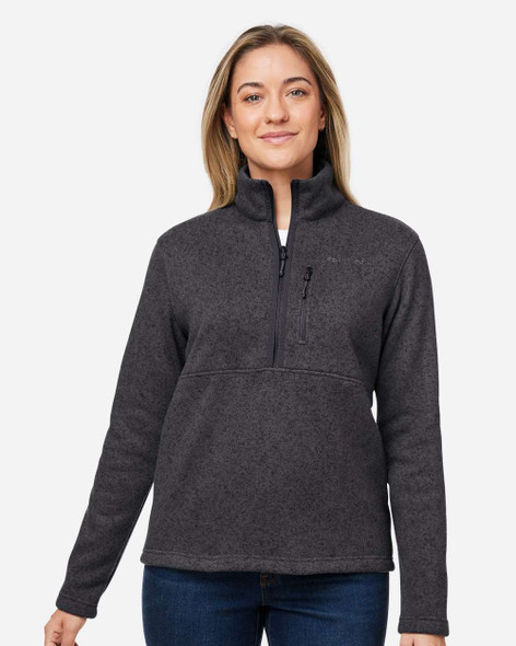 Marmot M16248 Women's Drop Line Half-Zip Jacket | Black Heather Marmot M16248 Women's Drop Line Half-Zip Jacket | Black Heather