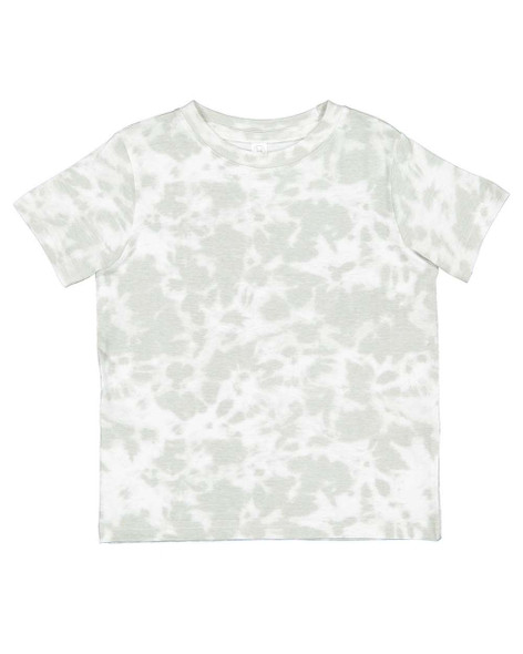 Rabbit Skins 3321EX Toddler Fine Jersey Tee - Extended Colours | Haze Tie Dye