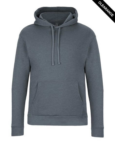 Clearance - Next Level 9302 Unisex Classic PCH Hooded Pullover Sweatshirt | Heather Slate Blue
