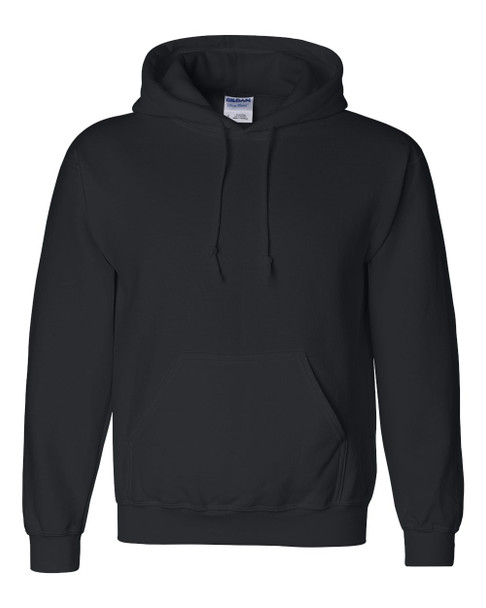 Gildan G125 DryBlend Hooded Sweatshirt | Black