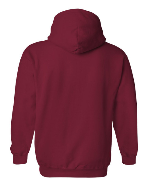 Gildan G 185 Adult Heavy Blend™ 8 oz., 50/50 Hooded Sweatshirt | Cardinal Red