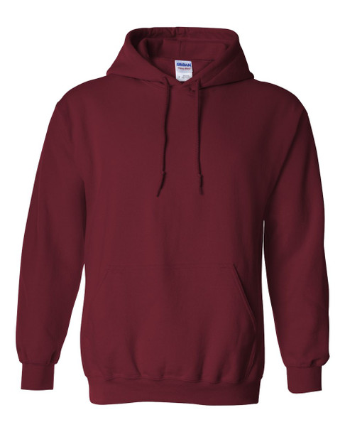 Gildan G 185 Adult Heavy Blend™ 8 oz., 50/50 Hooded Sweatshirt | Garnet