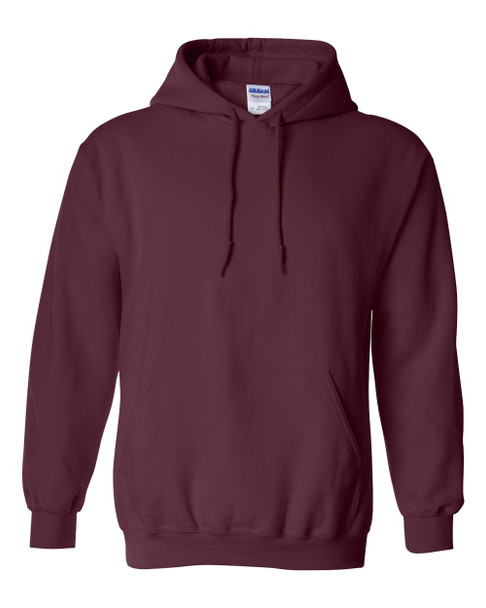 Gildan G 185 Adult Heavy Blend™ 8 oz., 50/50 Hooded Sweatshirt | Maroon