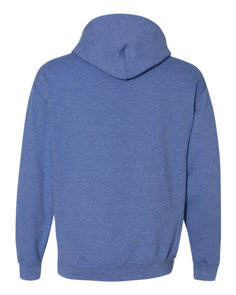 Gildan G 185 Adult Heavy Blend™ 8 oz., 50/50 Hooded Sweatshirt | Heather Sport Royal