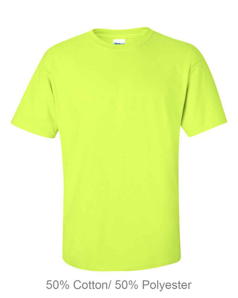 Gildan G200 Ultra Cotton T-shirt | Safety Green