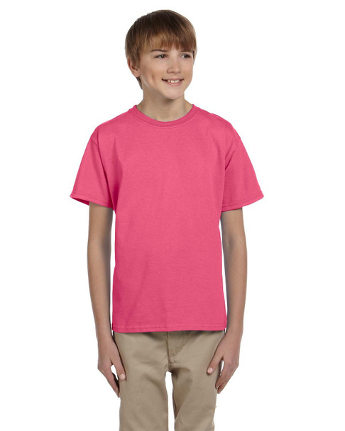 Gildan G200B Youth Ultra Cotton® T-Shirt | Safety Pink