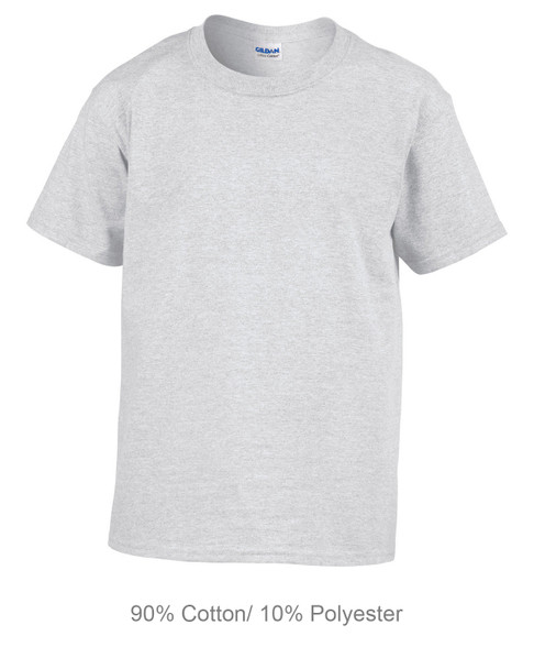 Gildan G200B Youth Ultra Cotton® T-Shirt | Ash Grey