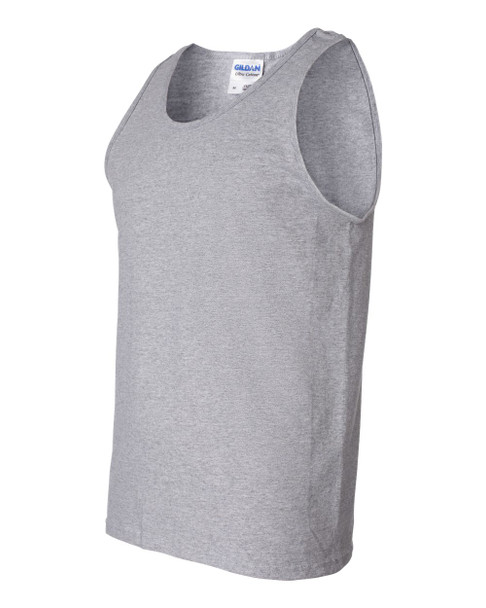 Gildan G220 Ultra Cotton Tank Top | Sport Grey