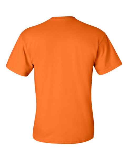 Gildan G230 Adult Ultra Cotton® 6 oz. Pocket T-Shirt | Safety Orange