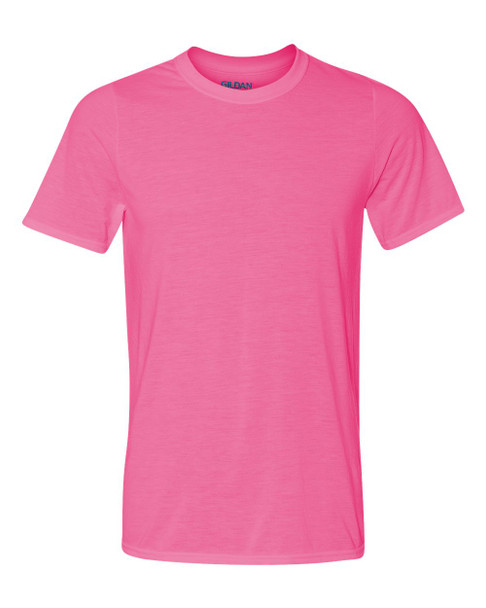 Gildan G420 Performance T-Shirt | Safety Pink