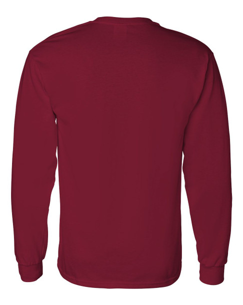 Gildan G540 Heavy Cotton Long Sleeve T-shirt | Cardinal Red