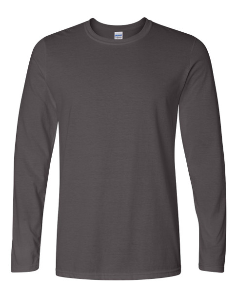 Gildan G644 Softstyle® Long-Sleeve T-Shirt | Charcoal
