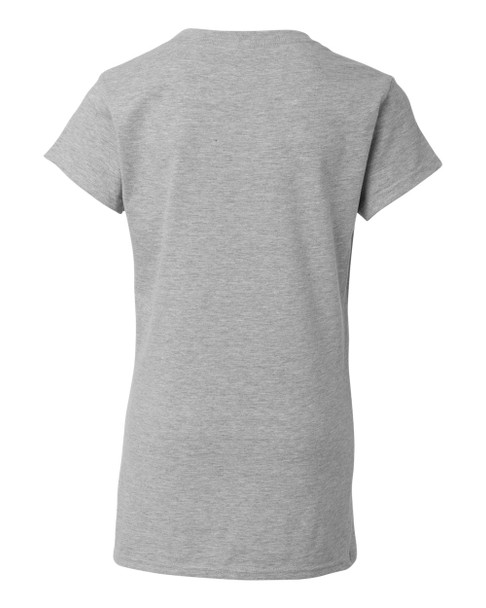 Gildan 64V00L Ladies' SoftStyle® Fitted V-Neck T-Shirt | Ring Spun Sport Grey