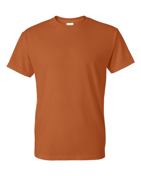 Gildan G800 50/50 T-Shirt | Texas Orange