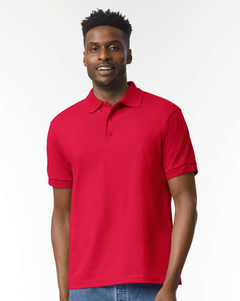 Gildan G880 DryBlend® Jersey Polo Shirt | Red