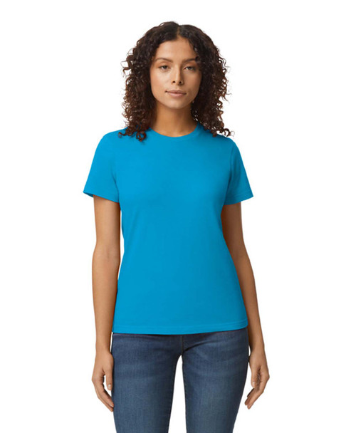 Gildan G650L Ladies' Softstyle Midweight Ladies' T-Shirt | Sapphire