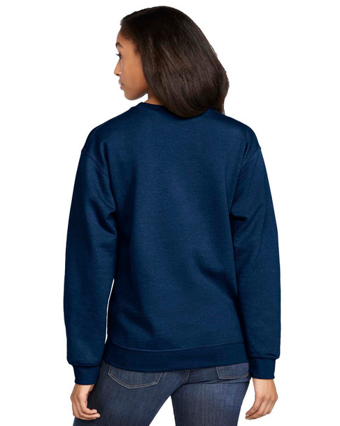 Gildan SF000 Adult Softstyle® Fleece Crew Sweatshirt | Navy