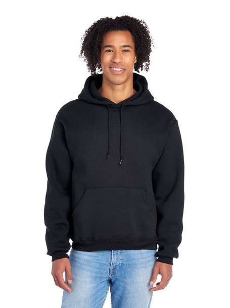 Fruit of the Loom 82130 Supercotton™ Pullover Hoodie | Black