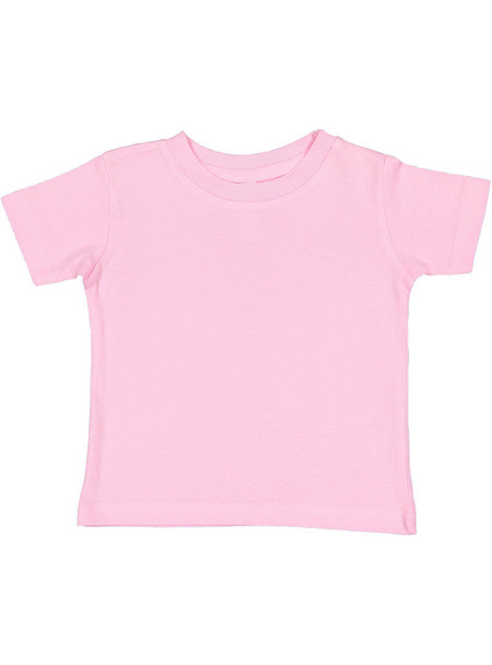Rabbit Skins 3322 Infant Fine Jersey T-Shirt | Pink