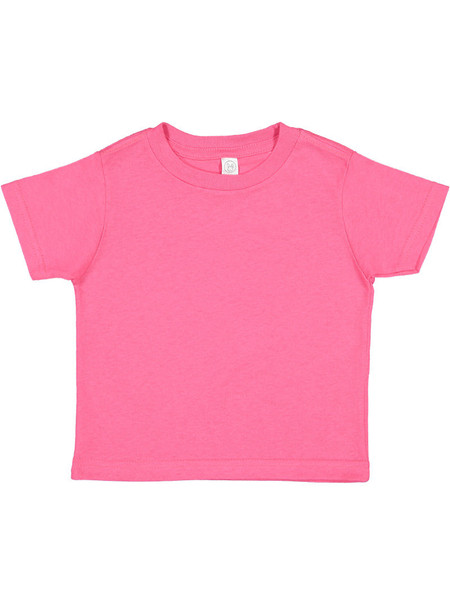 Rabbit Skins 3322 Infant Fine Jersey T-Shirt | Hot Pink