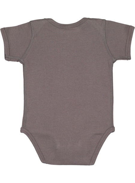 Ribbed Button Bodysuit  Long Sleeve Unisex Baby Onesie