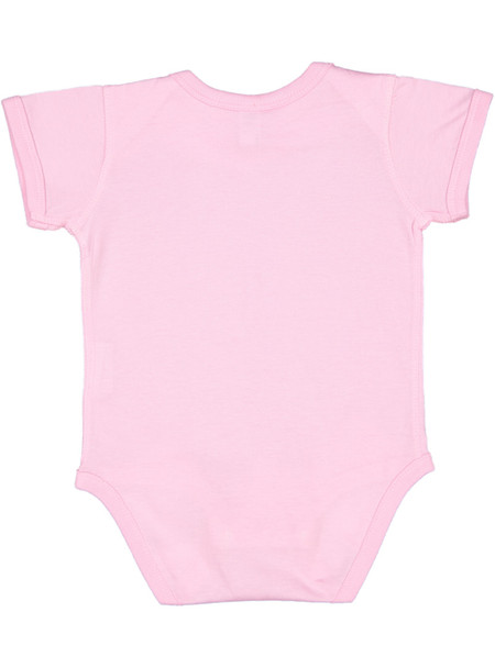 Rabbit Skins 4424 Infant Fine Jersey Bodysuit Onesie | Pink