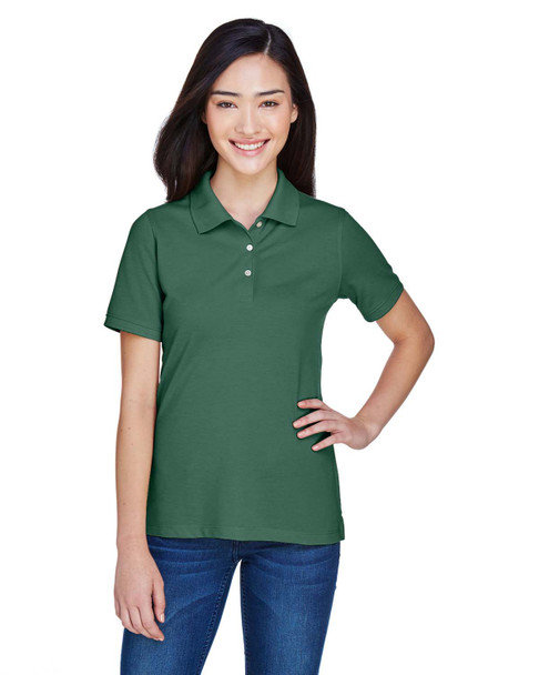 Harriton M265W Women's Polo Shirt | Hunter