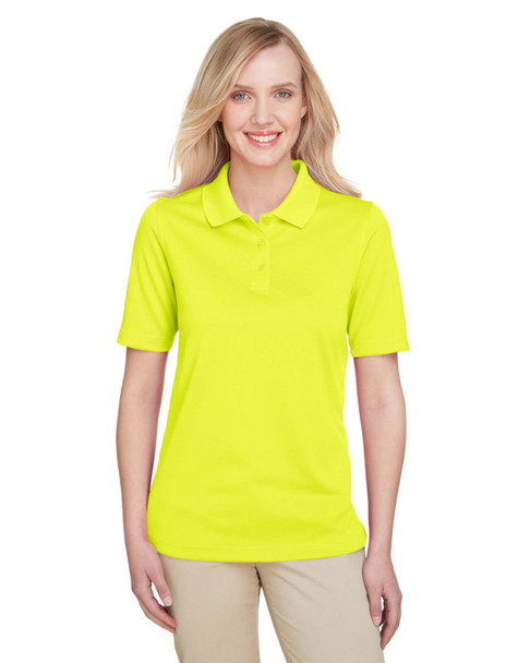 Harriton M348W Ladies' Advantage Snag Protection Plus IL Polo Shirt | Safety Yellow