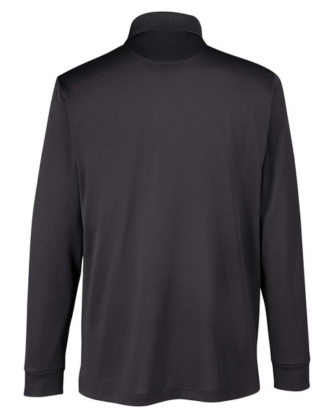 Harriton M348LT Men's Tall Advantage Long Sleeve Snag Protection Plus IL Polo | Dark Charcoal