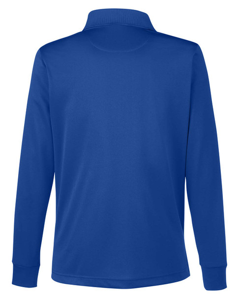 Harriton M348LW Ladies' Advantage Snag Protection Plus IL Long Sleeve Polo | True Royal