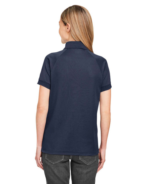 Harriton M208W Ladies' Charge Snag and Soil Protect Polo | Dark Navy