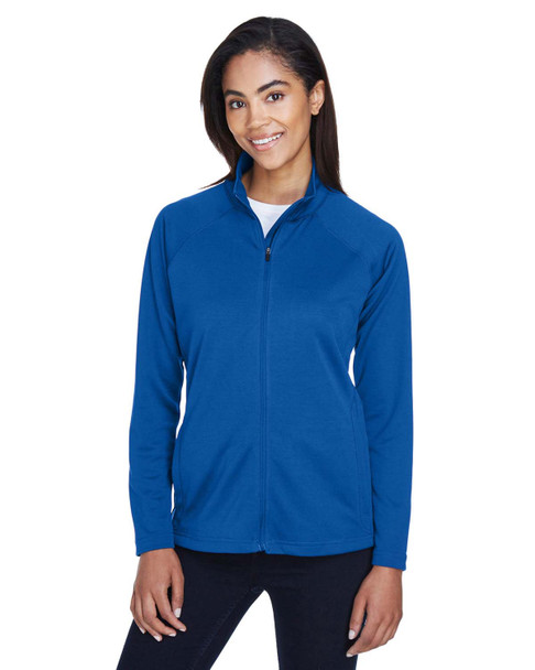 Devon & Jones DG420W Ladies' Stretch Tech-Shell Compass Full-Zip Jacket | True Royal