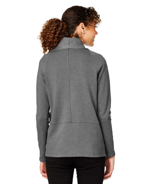 Devon & Jones DG481W Ladies' New Classics Charleston Cardigan | Graphite Melange