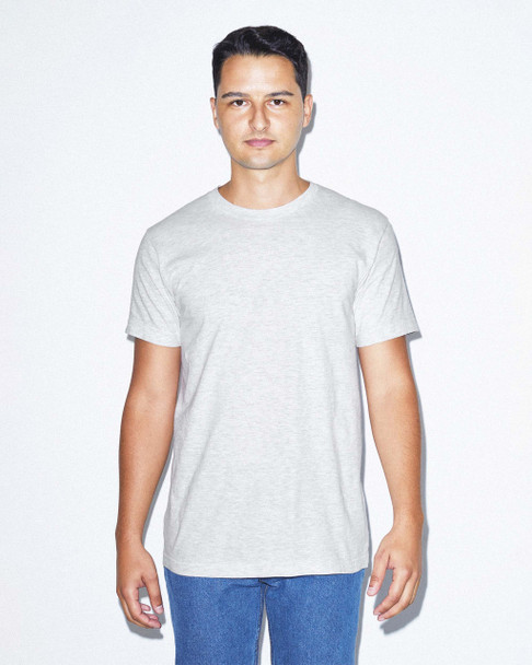 2001 American Apparel Unisex Fine Jersey Short-Sleeve T-Shirt | Ash Grey