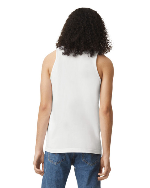 American Apparel 2408 Unisex Fine Jersey Tank | White