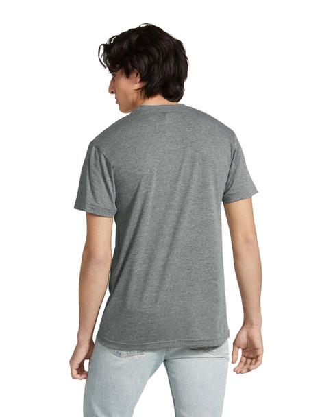 TR401 American Apparel Unisex Triblend Short-Sleeve Track T-Shirt | Athletic Grey