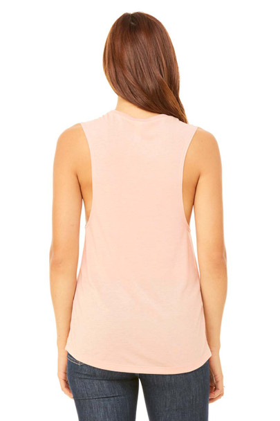 Bella+Canvas 8803 Flowy Muscle Tank Top | Peach