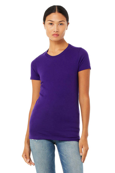 Bella+Canvas 6004 Women's The Favorite T-shirt | Team Purple