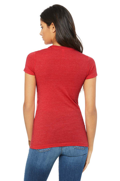 Bella+Canvas 6004 Women's The Favorite T-shirt | Heather Red